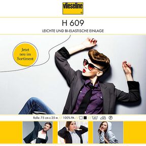 H 609 Bügeleinlage | Vlieseline – weiss, 