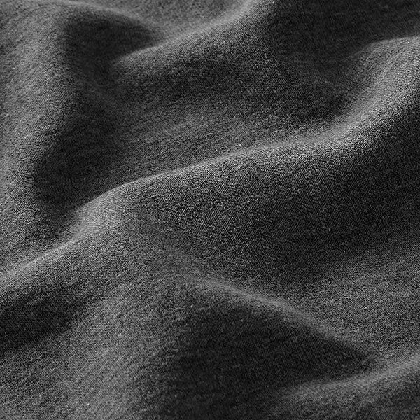 Sweatshirt Melange Hell – schiefergrau | Reststück 100cm