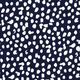 Viskosejersey Leopunkte – marineblau/weiss,  thumbnail number 1
