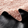 B-Ware Lederimitat mit Kunstfell Abseite Uni – schwarz/hellaltrosa,  thumbnail number 3
