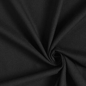 Viskose-Leinen-Mix Uni – schwarz, 