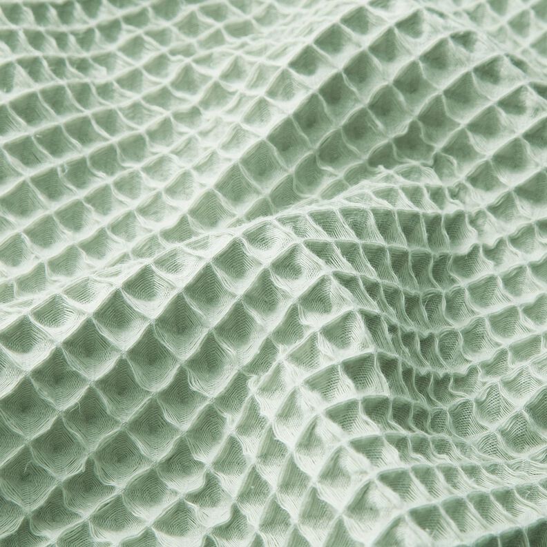 Waffelpiqué große Waben – hellmint,  image number 2