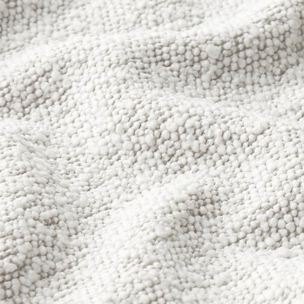 Polsterstoff Teddy – wollweiss | Reststück 50cm