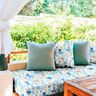 Outdoorstoff Canvas Strandhäuser – blau/weiss,  thumbnail number 7