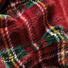 Kuschelfleece klassisches Karo – dunkelrot/tannengrün,  thumbnail number 2