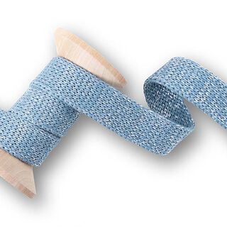 Bio Hoodieband Cord Me [ 12 mm  ] | Albstoffe  – babyblau, 