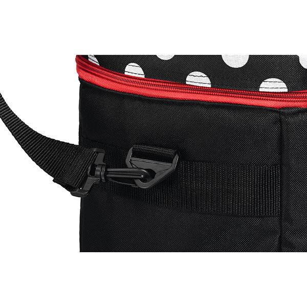 Nähmaschinen-Tasche Polka Dots [ Maße: 44  x 20  x 35 cm ] | Prym – schwarz/weiss,  image number 3