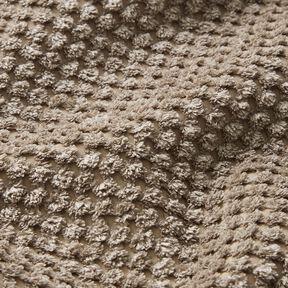 Polsterstoff weiches Strukturmuster – taupe, 
