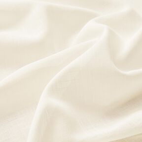 Gardinenstoff 300cm (flame retardent) Uni &ndash; wollweiss, 