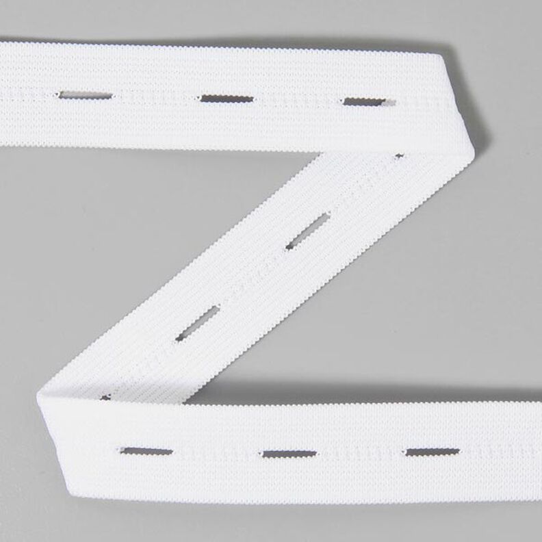 Knopfloch-Elastik 501 – weiss | YKK,  image number 1