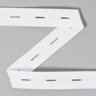 Knopfloch-Elastik 501 – weiss | YKK, 