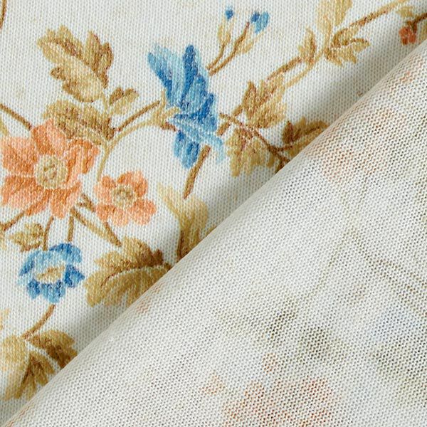 Feinstrick Blumenranken – hellblau, image number 4