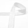 Elastisches Einfassband (Falzgummi) glänzend [20 mm] – weiss,  thumbnail number 1