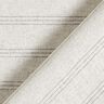 Dekostoff Canvas drei Streifen recycelt – silbergrau,  thumbnail number 4
