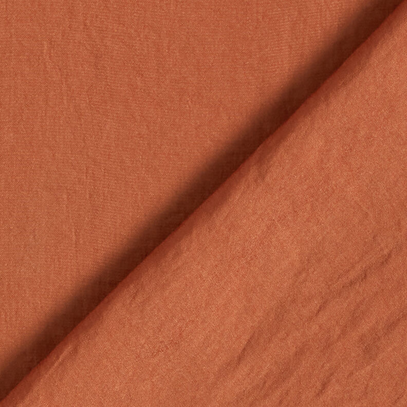Leichter Blusenstoff Krinkel Uni – bronze,  image number 3