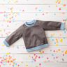 Bündchenstoff Uni – brilliantblau,  thumbnail number 4