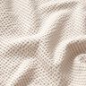 Baumwolljersey Seersucker feine Streifen – mandel/weiss,  thumbnail number 2