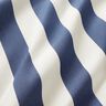Outdoorstoff Canvas Blockstreifen – indigo/elfenbein,  thumbnail number 2