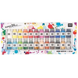 Home Acrylic Super Set [24 Stück] | Rico Design, 