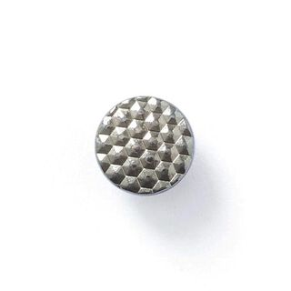 Jeansknopf – altsilber metallic, 