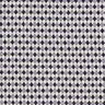 Romanit Jersey Mini-Rauten – hellbeige/marineblau,  thumbnail number 1