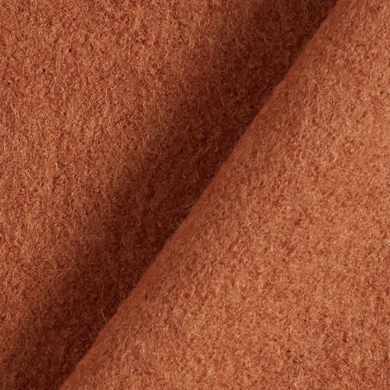 Woll-Walkloden Melange – terracotta, image number 3