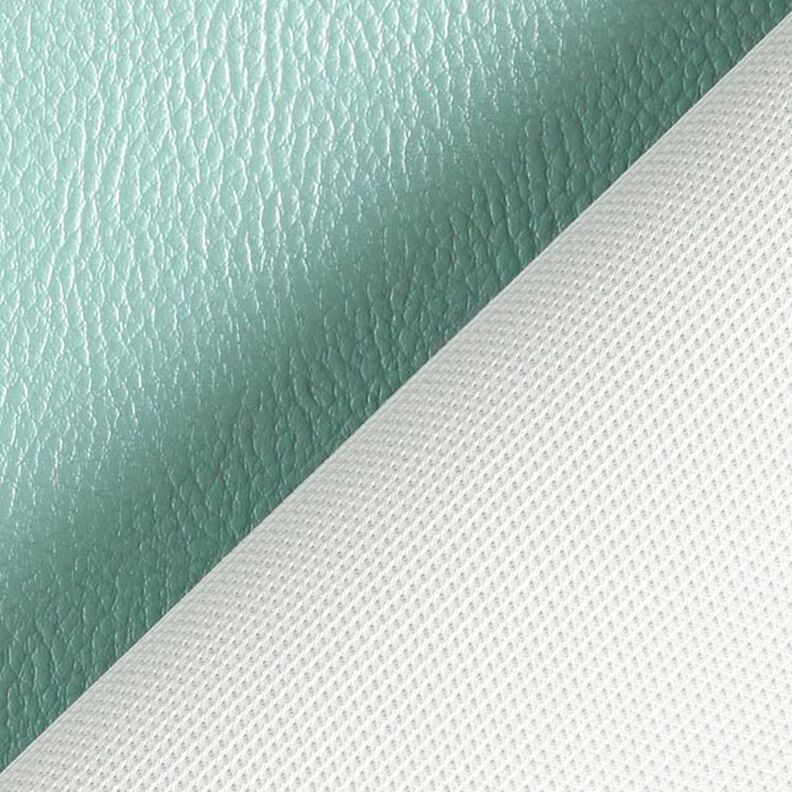 Lederimitat Metallic – mint,  image number 5