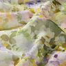 Chiffon Blumenmeer recycelt – pastellviolett/lindgrün,  thumbnail number 2