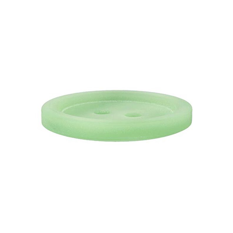 Kunststoffknopf 2-Loch Basic - hellgrün,  image number 2