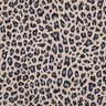 Viskose-Leinen-Mix Leo Print | Poppy Fabrics – cashew/nachtblau,  thumbnail number 1