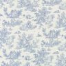 Baumwollstoff kleine Pastorale 280 cm – blau,  thumbnail number 1