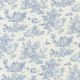 Baumwollstoff kleine Pastorale 280 cm – blau – Muster,  thumbnail number 1