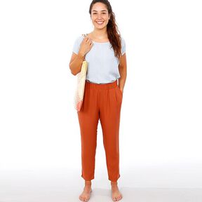 FRAU HANNA lässige Hose mit Gummizug | Studio Schnittreif | XS-XXL, 