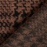 Samt Jersey Glencheck – maronenbraun/schwarz,  thumbnail number 4