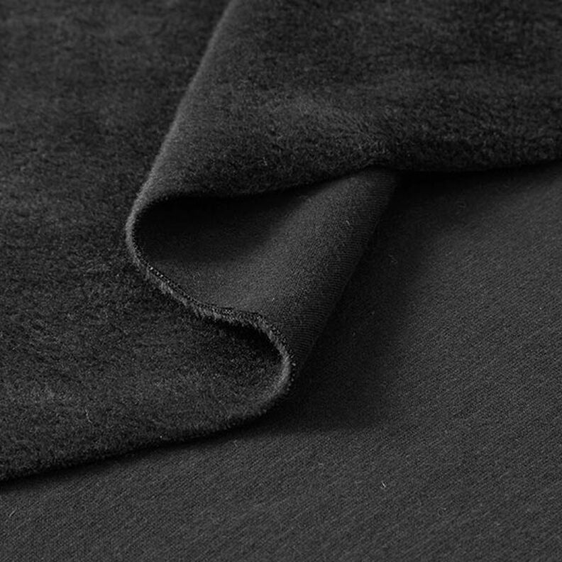 Alpenfleece Kuschelsweat Uni – schwarz,  image number 4