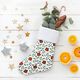Baumwollstoff Popeline festliche Pflanzen – weiss/gold,  thumbnail number 6