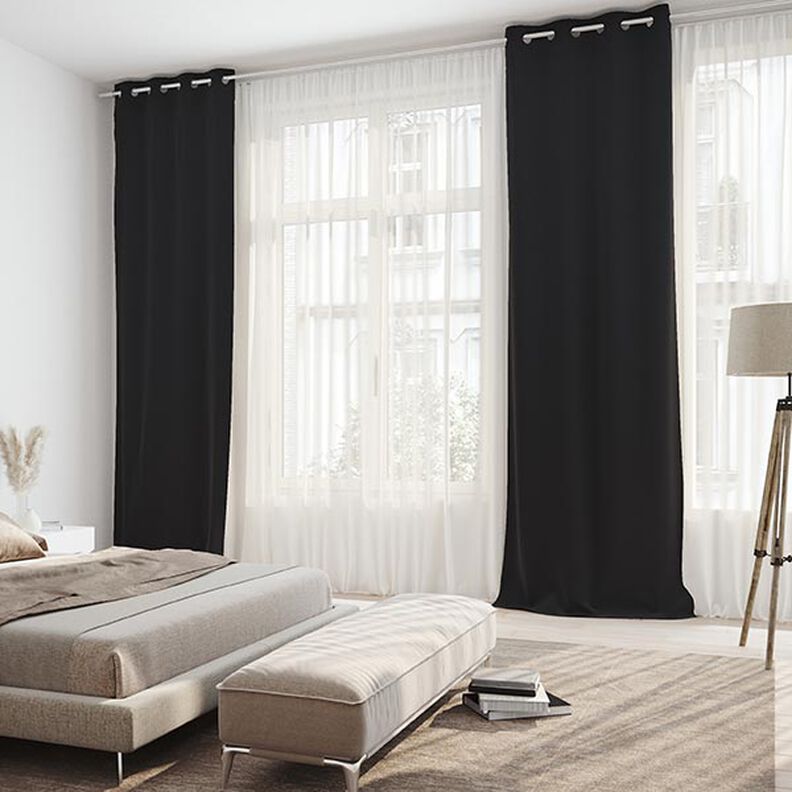 Verdunkelungsstoff Sunshade – schwarz,  image number 4