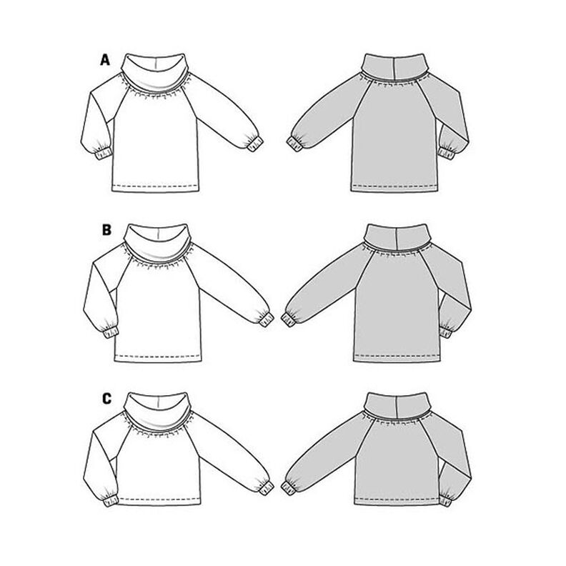Pullover | Burda 5858 | 34-48, image number 11