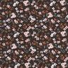Baumwolljersey Millefleurs – schwarzbraun,  thumbnail number 1