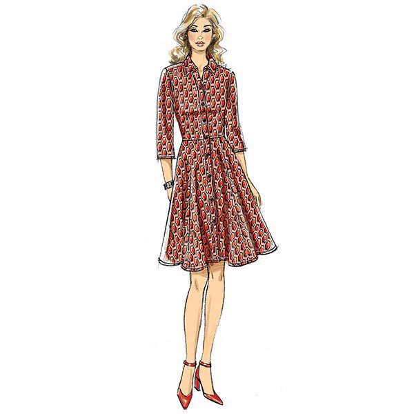 Kleid | Butterick 6702 | 32-40, image number 3