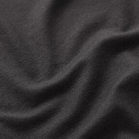 Viskose Jersey Leicht – schwarz | Reststück 90cm, 