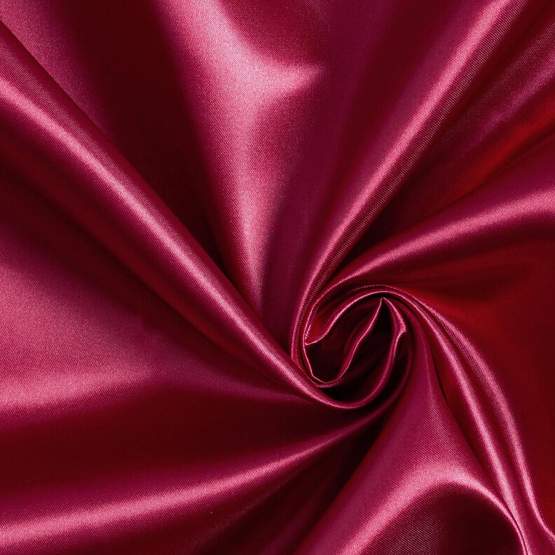 Polyestersatin – dunkelrot,  image number 1