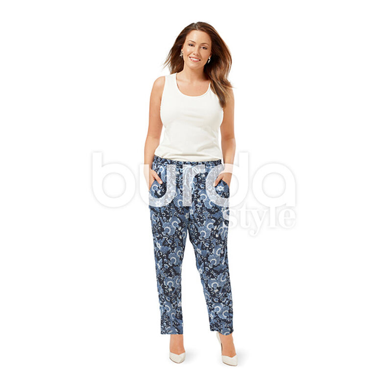 Plus-Size Hose | Burda 6678 | 44-56,  image number 3