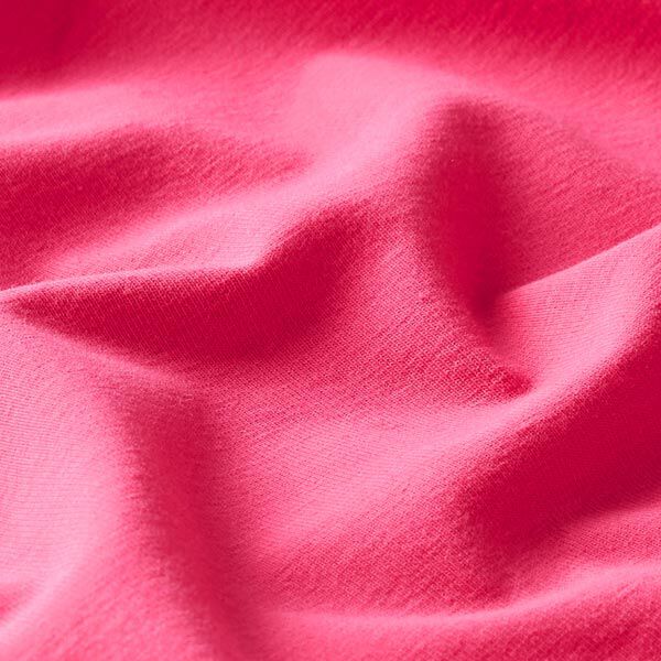 GOTS Baumwolljersey | Tula – pink | Reststück 120cm