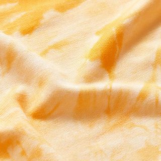 French Terry Batiklook – sonnengelb, 