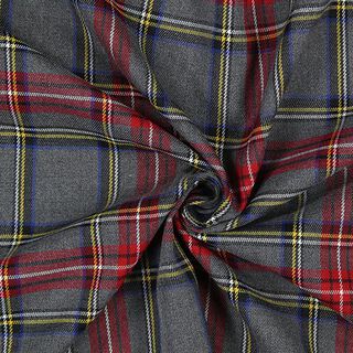 Schottenkaro Tartan Karo Groß – grau, 