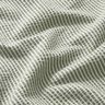 Baumwolljersey Seersucker feine Streifen – schilf/weiss,  thumbnail number 2