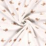 Musselin/ Doppel-Krinkel Gewebe gestreifter Wal Digitaldruck – elfenbein,  thumbnail number 3