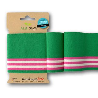 GOTS Bio Strickbündchen CUFF ME SKINNY [140 cm | 7,5 cm] | Albstoffe | Hamburger Liebe, 