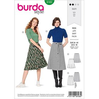 Rock | Burda 6183 | 34-44, 